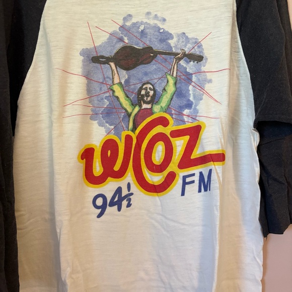 WCOZ 1981 Vintage Raglan Sleeve Shirt - Picture 2 of 4